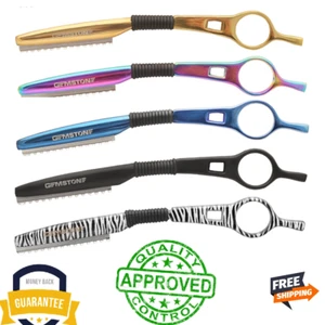Haarverdünnender Kamm Ausdünnen Rasierer Schicht Styling Texturierung Federkamm UK - Bild 1 von 9