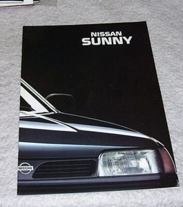 NISSAN SUNNY BRISTOL SR SLX SALES BROCHURE Not dated In French Ref PE10039407 - Picture 1 of 6