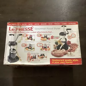 LE PRESSE Gourmet Food Styler 8 in 1 - Picture 1 of 10