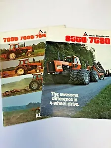 Vintage Allis Chalmers 8550 7580 7080 7060 7045 7020 Brochures - Picture 1 of 5