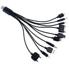 Produktbild - Multi Pin Cable Charger USB Adapter Cable Data Wire Cord 10 in 1 Multifunct:_: