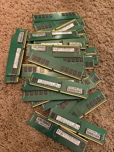 (Lot of 35) SK Hynix PC4-2400T-RC2 560gb (16gb x 35) Server RAM HMA82GR7AFR4N-UH - Picture 1 of 1