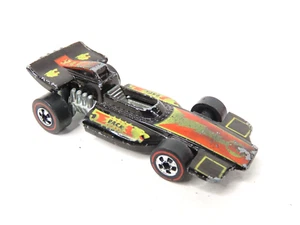 Hot Wheels Redlines Formula P.A.C.K., Black, Hong Kong 1973 - Picture 1 of 5