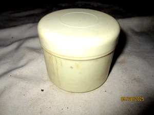 Vintage Retro Australian White Bakelite Eon Ware Product Screw Lidded Container - Bild 1 von 12