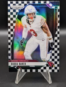Budda Baker 2024 Panini Prizm Checkerboard Prizm Cardinals - Bild 1 von 2