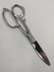 Vintage Kitchen Shears Scissors Flint Sheffield England Stainless Steel - Picture 1 of 6