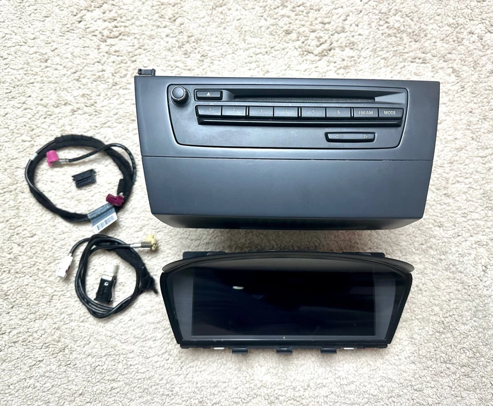 宝马 E90 E91 E92 E93 M3 328 335 CIC 改装套件 PnP 导航显示屏 — 第 1/1 张图片