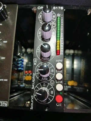  Sound Skulptor CP5176 FET compressor. 500 series. Excellent condition.  - Image 1 of 2