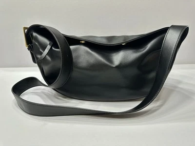 Boots N Bags Dumpling Bag Shoulder Crossbody U-Shape Women Black Adjustable - Image 1 of 4