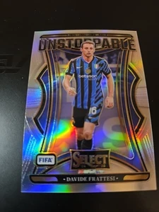 2024-25 Panini Select FIFA Soccer - Davide Frattesi Unstoppable Silver Prizm #11 - Bild 1 von 2