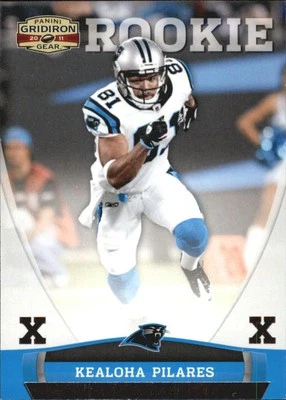 2011 Panini Gridiron Gear Silver X's #183 Kealoha Pilares /250 - FB - Image 1 of 2