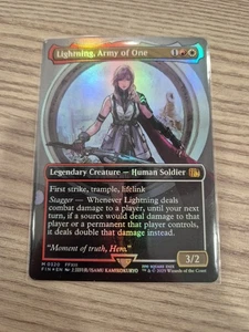 MTG Final Fantasy Lightning, Army Of One - Foil - M 0320 - Bild 1 von 2