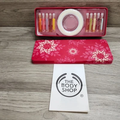 The Body Shop Home Fragrance Oil Collection Gift Set 10 Oils & Lamp Ring New - Image 1 of 4
