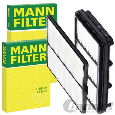 Mann Filtre Révision Convient pour Chevrolet Matiz M200 0.8+ 1.0/52 +67 Ch - Photo 1/4