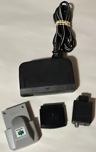 Nintendo 64 Rumble Pak, Jumper Pak, modulador RF, lote de fuente de alimentación de CA *PROBADO* - Imagen 1 de 5
