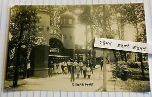 Cedar Point Parque de Atracciones Sandusky Ohio Japón Jardín de Té Arcade Nueva Postal - Imagen 1 de 1