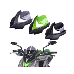 Green Double Bubble Windscreen Windshield visor cowls Kawasaki Z1000 2014-2017 - Picture 1 of 4