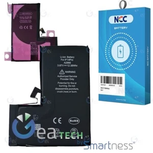 BATTERIA PER APPLE IPHONE 14 PRO A2890 RICAMBIO NCC PILA 3200mAh | ZY CHIP - Photo 1/1