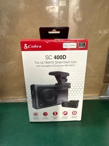 Cobra SC 400D Dash Cam with Front View Camera - Black (E10041362) - Picture 1 of 3