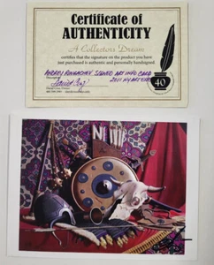 5.5 x 7 NYC ART EXPO INFORMATION CARD SIGNED BY ARTIST ANDREY RINGACHEV W/ COA - Picture 1 of 3