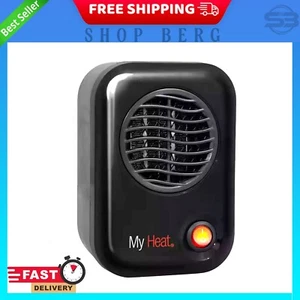 MyHeat 200-Watt Electric Portable Personal Space Heater Black - Picture 1 of 7