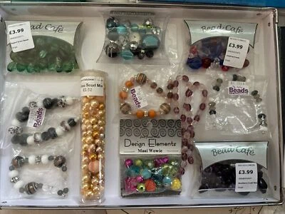 jewellery making joblot Cafe Beads Jesse James Various Colours Sizes Job Lot 11 - Image 1 of 4