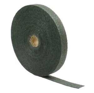 Black Glass Fiber Exhaust Wrap 2.5cm x 30m (1" x 100ft) DEI 010118 - Picture 1 of 3