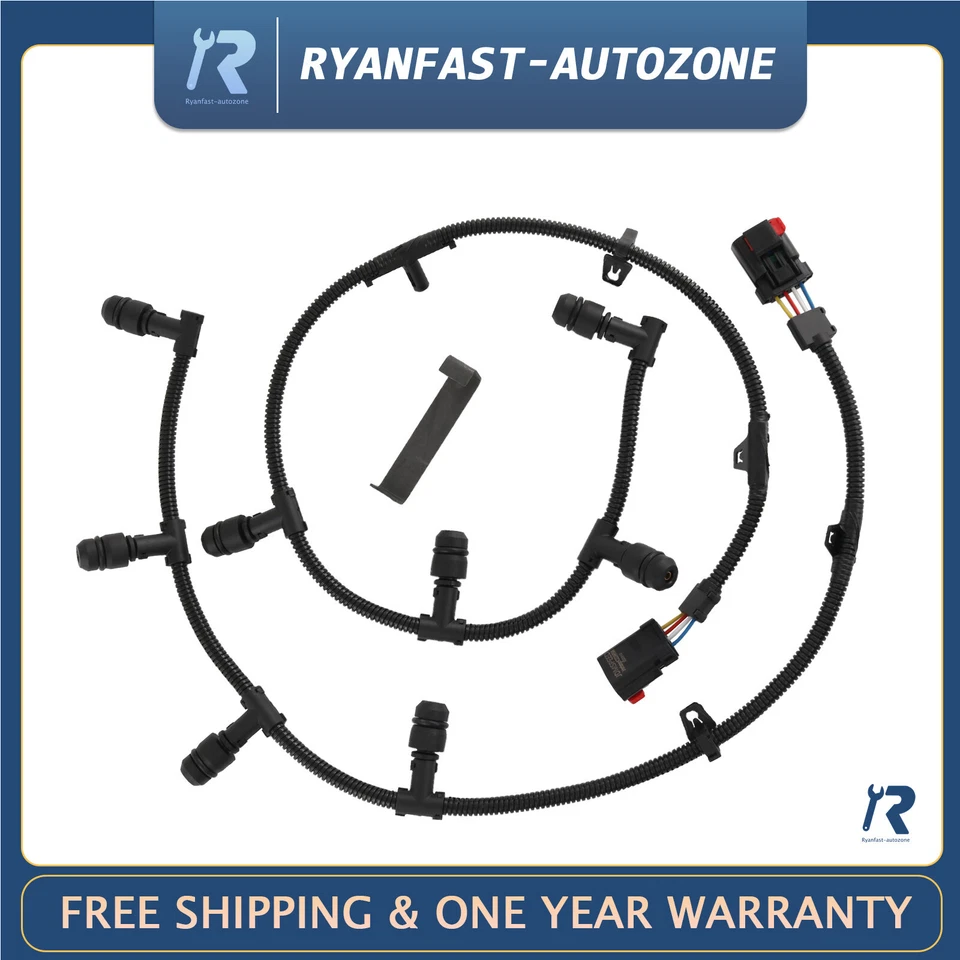 Glow Plug Harness (Passenger Side+Left Driver)fit for 2004-2010 Ford 5C3Z12A690A - Image 1 of 4