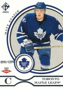 2003-04 Private Stock Retail #139 MATT STAJAN - x/1299 Rookie Card - Maple Leafs - Bild 1 von 1