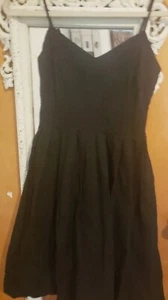 Forever 21 Dress Womens Small Black Spaghetti Strap  - Picture 1 of 7