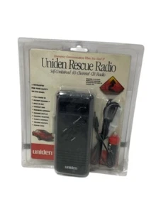 New Vintage 1990 Uniden Rescue Radio 40 Channel CB Radio Emergency Communication - Zdjęcie 1 z 4