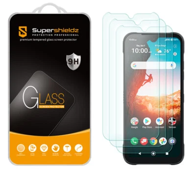 3X Supershieldz Tempered Glass Screen Protector for Kyocera DuraSport 5G UW - Image 1 of 4