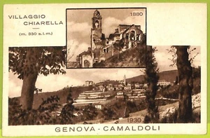 aa9026 CARTOLINA D'EPOCA GENOVA  Città : Villaggio Chiarella - Picture 1 of 1