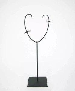 GothamGallery Fine Tribal African Art - Metal Mask Stand Base Adjustable 8" - Picture 1 of 12