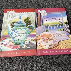 Guideposts Tearoom Mysteries - Books 1 & Book 2 Tearoom For Two And Tea Rose - Picture 1 of 6