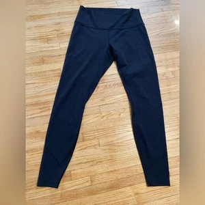 Lululemon Damen 10 schwarze hochtaillierte sportliche Leggings - Bild 1 von 6