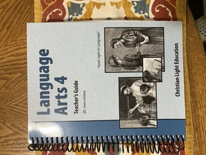 Christian Light Education Language Arts 4 Cle Teacher's Guide - Picture 1 of 1
