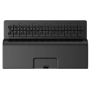 90 Degree ATX 24Pin Female to Male Connector Prolonged Plastic Power Adapter - Picture 1 of 18