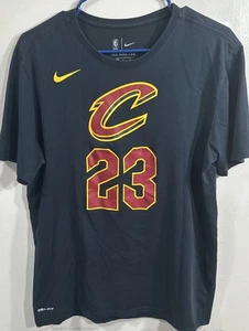 Nike, Dri-Fit, Cavaliers LeBron James 23 Black T-shirt. Athletic Cut.  - Picture 1 of 7