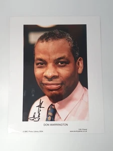 Dr Who Don Warrington Hand Signed Autograph 10x8 - Picture 1 of 2