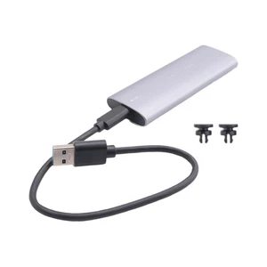 M2 SSD Case NGFF to USB 3.1 Gen 2 5Gbps SSD Enclosure for NGFF B Key/8035 - Afbeelding 1 van 7