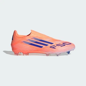 ADIDAS F50 LEAGUE LACELESS FG MG Scarpe Calcio Uomo senza lacci JH7735 Arancio - Foto 1 di 7