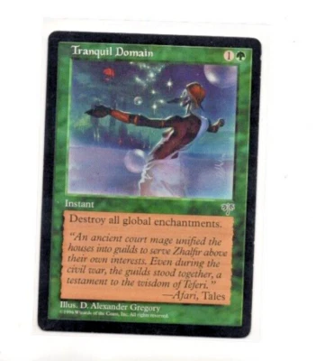 1996 Wizards Magic the Gathering Mirage #NNO - Tranquil Domain - Image 1 of 2
