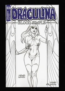 Draculina Blood Simple #3 1:10 Linsner B&W Variante NM (2023) Dynamite Comics - Bild 1 von 8