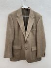 Mens WFF by Farah  Blazer Size 42R Brown Wool Double Button Up