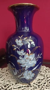 Kobalt Vase - Bild 1 von 2