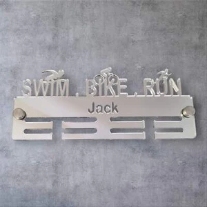 Medaillenaufhänger Schwimmen, Fahrrad, Laufen - Spiegel - Bild 1 von 17