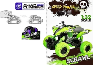 ATV Off-Road Diecast Model with shock absorbers (springs) and big rubber tires - Picture 1 of 5