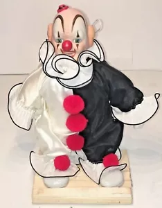 Vintage Bozo The Clown Porcelain Musical Doll 1985 Larry Harmon Sinatra Wind Up - Picture 1 of 12
