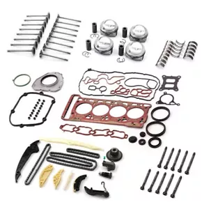 Overhaul Rebuild Φ23mm Oversize Pistons Gaskets Kit For AUDI VW CC Tiguan 2.0TSI - Picture 1 of 10